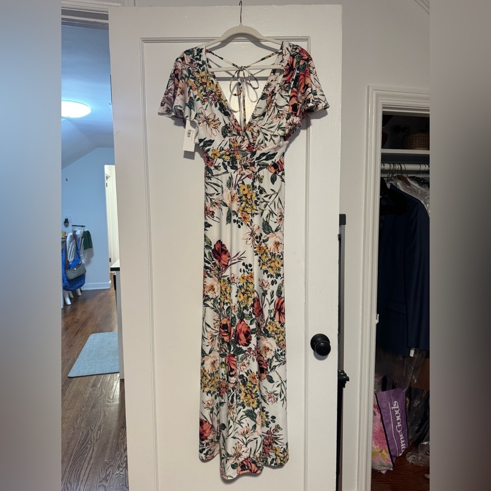 Veronica M V-Neck Maxi Dress